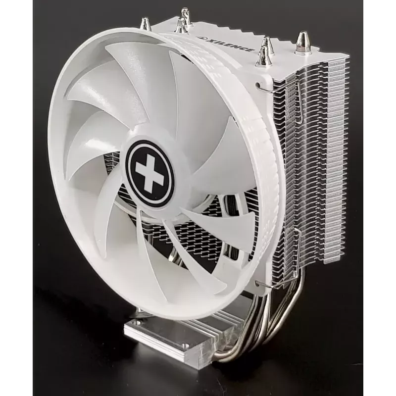 CPU dzesētājs XILENCE Performance C XC229 120 mm, TDP 150 W, balts, 500–1800 RPM, šķidruma dinamiskais gultnis, vairāku ligzdu atbalsts