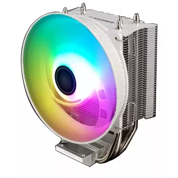 CPU dzesētājs XILENCE Performance C XC229 120 mm, TDP 150 W, balts, 500–1800 RPM, šķidruma dinamiskais gultnis, vairāku ligzdu atbalsts