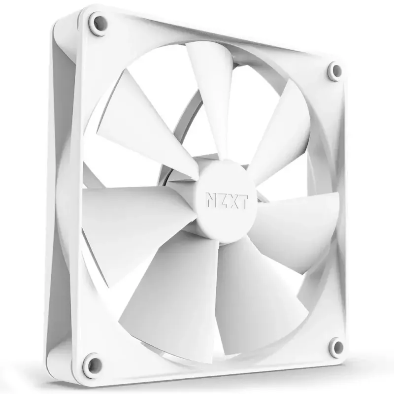 Fans NZXT F140P 14 cm balts 500-1500 RPM šķidruma dinamiskais gultnis