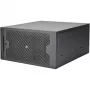 SILVERSTONE plaukta korpuss RM53-502 — 19 collu servera plaukta šasija, melna
