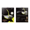 Xtrfy B1 Mouse Bungee LED peles turētājs ar 4 portu USB 2.0 centrmezglu