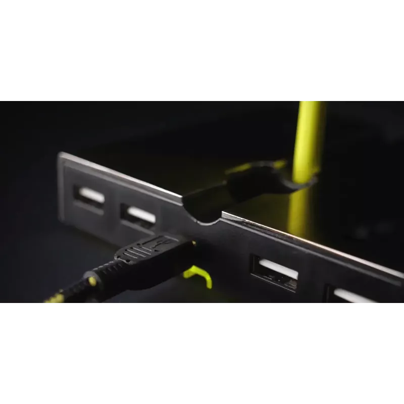 Xtrfy B1 Mouse Bungee LED peles turētājs ar 4 portu USB 2.0 centrmezglu
