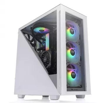 PC Case Thermaltake Divider 300 TG Snow Midi Tower balta