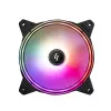 Chieftec NF-1225RGB datora dzesēšanas sistēma Datora korpusa ventilators 12 cm Melns 1 gab.