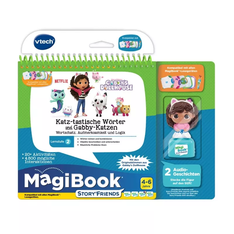 VTech MagiBook 484304, 4 gadi, Daudzkrāsains