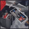 Instrumentu kaste Einhell E-Case L Polipropilēns Melns Sarkans 41.5x27.3x32 cm