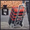 Instrumentu kaste Einhell E-Case L Polipropilēns Melns Sarkans 41.5x27.3x32 cm