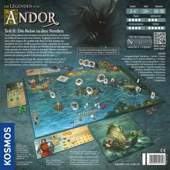 Kosmos 16354758 galda/kāršu spēle Legends of Andor 60 min Galda spēles paplašinājums Ceļojums/piedzīvojums