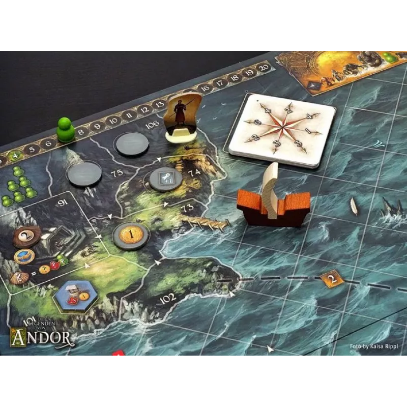 Kosmos 692346 Legends of Andor II daļa: Ceļojums uz ziemeļiem galda spēles papildinājums, 2–4 spēlētāji, 90 min., no 10 gadiem
