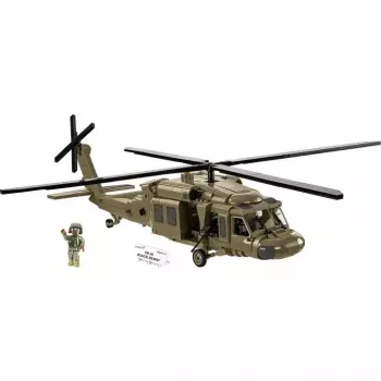 Konstrukciju komplekts Cobi Sikorsky UH-60 Melns Hawk 928 bloki, modelis COBl-5906