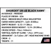 Konstrukciju komplekts Cobi Sikorsky UH-60 Melns Hawk 928 bloki, modelis COBl-5906