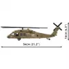 Konstrukciju komplekts Cobi Sikorsky UH-60 Melns Hawk 928 bloki, modelis COBl-5906