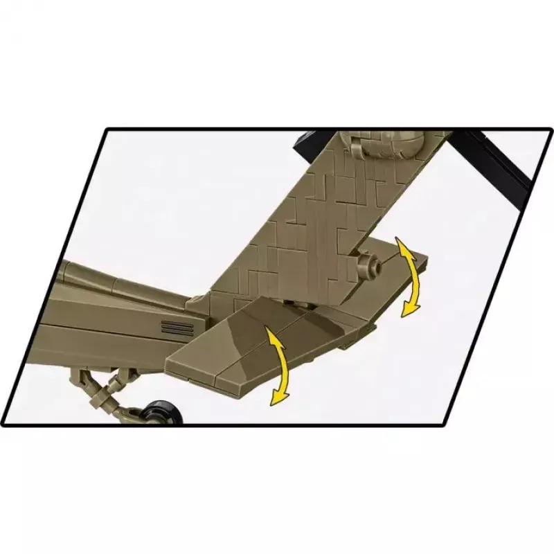 Konstrukciju komplekts Cobi Sikorsky UH-60 Melns Hawk 928 bloki, modelis COBl-5906