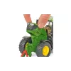 Siku John Deere 6210R, traktora modelis, 3 gadi, metāls, plastmasa, melnā, zaļā