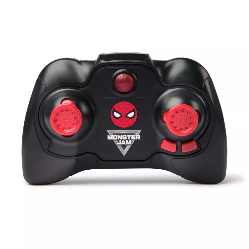 Monster Jam Marvel Mega Spider-Man RC Monster Truck, visurgājējs, vairāk nekā 2 pēdas garš, 1:6 mērogā, supervaroņu bērnu rotaļlietas zēniem un meitenēm no 4 gadu vecuma