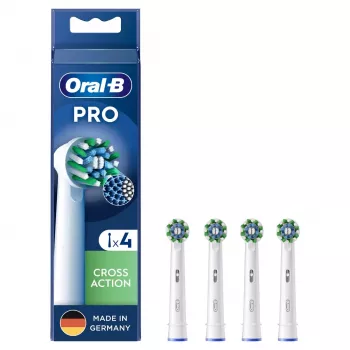 Oral-B CrossAction 4 gab. Balts