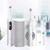 Rotējoši-oscilējoša zobu birste Oral-B iO6 Balta Pieaugušajiem Baterija 2 birstes galviņas