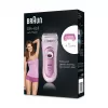 Braun Silk-epil 5 LS5100 dāmu skuveklis, rozā