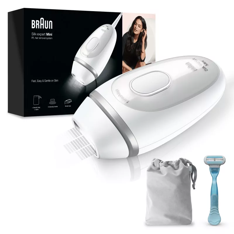 Epilators Braun Silk-expert Mini PL1124 Intenses pulsējošas gaismas IPL Balts