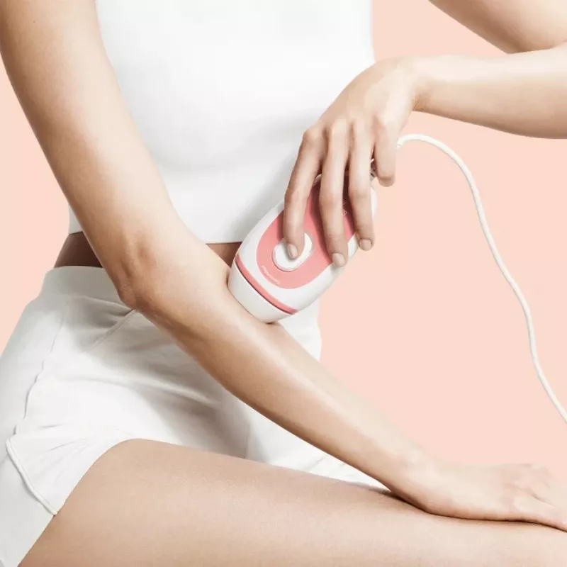 Braun Silk-expert Mini PL1000 IPL Intensīva impulsa gaismas (IPL) ierīce Rozā, Balta