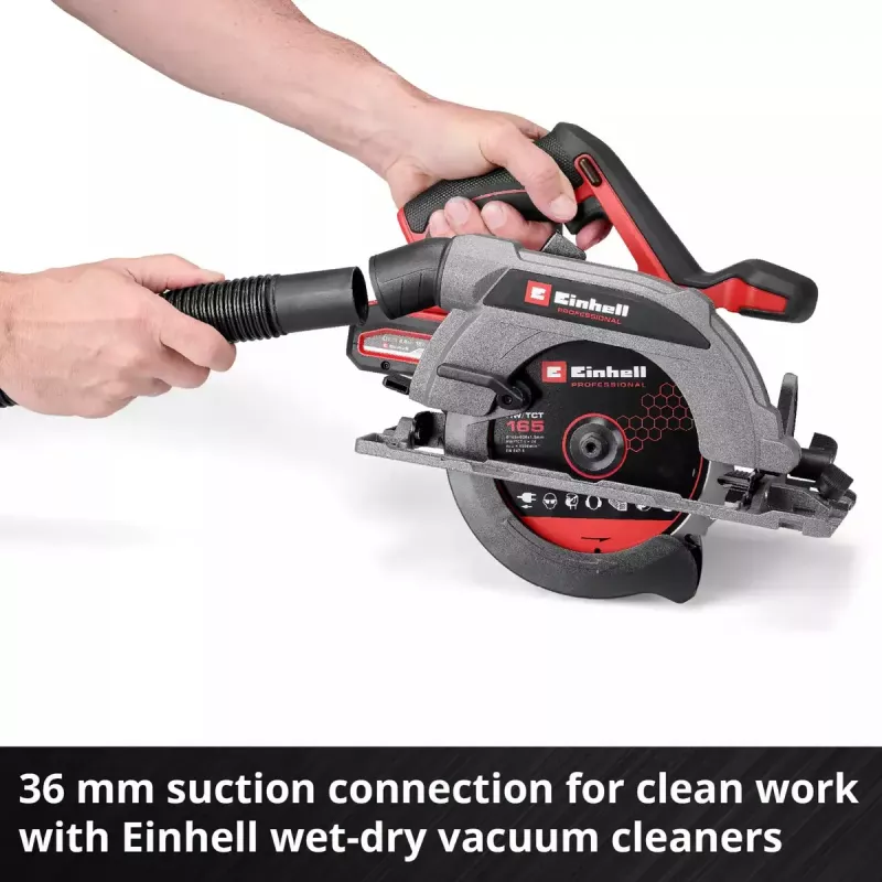 Bezvada ripzāģis EINHELL Professional TP-CS 18/165 Li BL, 18 V, solo (bez akumulatora/lādētāja)