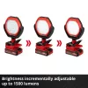 Bezvadu āra lampa EINHELL GC-OL 18/1500 Li‑Solo — LED gaisma, akumulators un lādētājs nav iekļauti