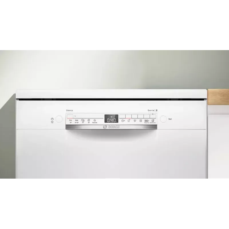 Bosch Serie 2 SMS2HTW08E trauku mazgājamā mašīna Brīvi stāvoša 13 galda piederumu komplekti