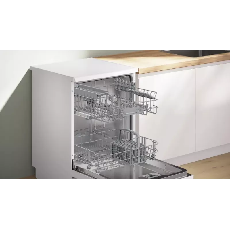 Bosch Serie 2 SMS2HTW08E trauku mazgājamā mašīna Brīvi stāvoša 13 galda piederumu komplekti