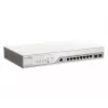 D-Link 10-Portu Gigabit PoE+ Nuclias viedais pārvaldāmais slēdzis ar 2x SFP portiem