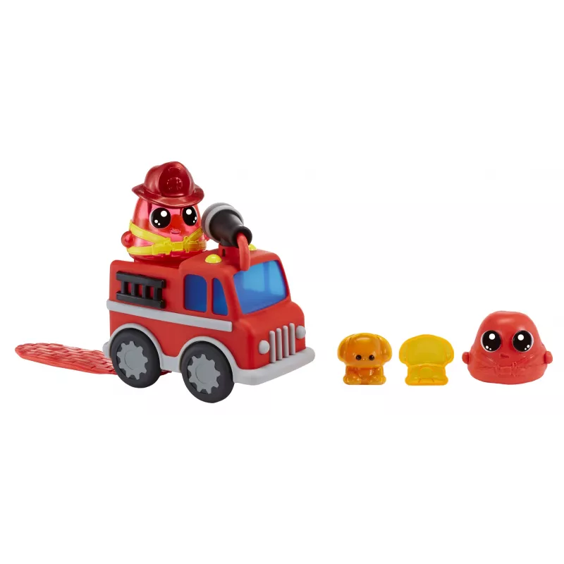MGA Entertainment DohKins Ugunsdzēsēju mašīna un ugunsdzēsējs, Modelēšanas mālu komplekts, Daudzkrāsains, Bērns, Zēns/Meitene, 3 gadi, 99 gadi