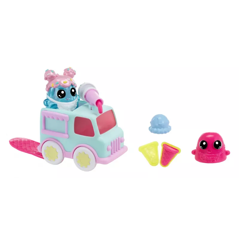 MGA Entertainment DohKins Ice Cream Truck & Baker, Modelēšanas mālu komplekts, Daudzkrāsains, Bērnam, Zēnam/Meitenei, 3 gadi, 99 gadi