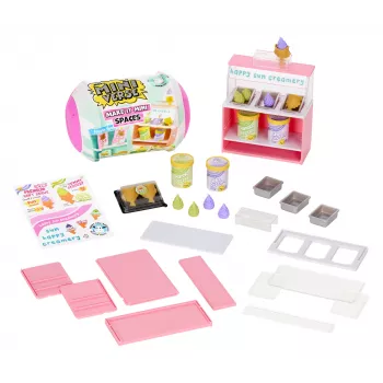 Miniverse Spaces Furniture Pack PDQ, kafejnīca, 8 gadi, daudzkrāsains, plastmasa