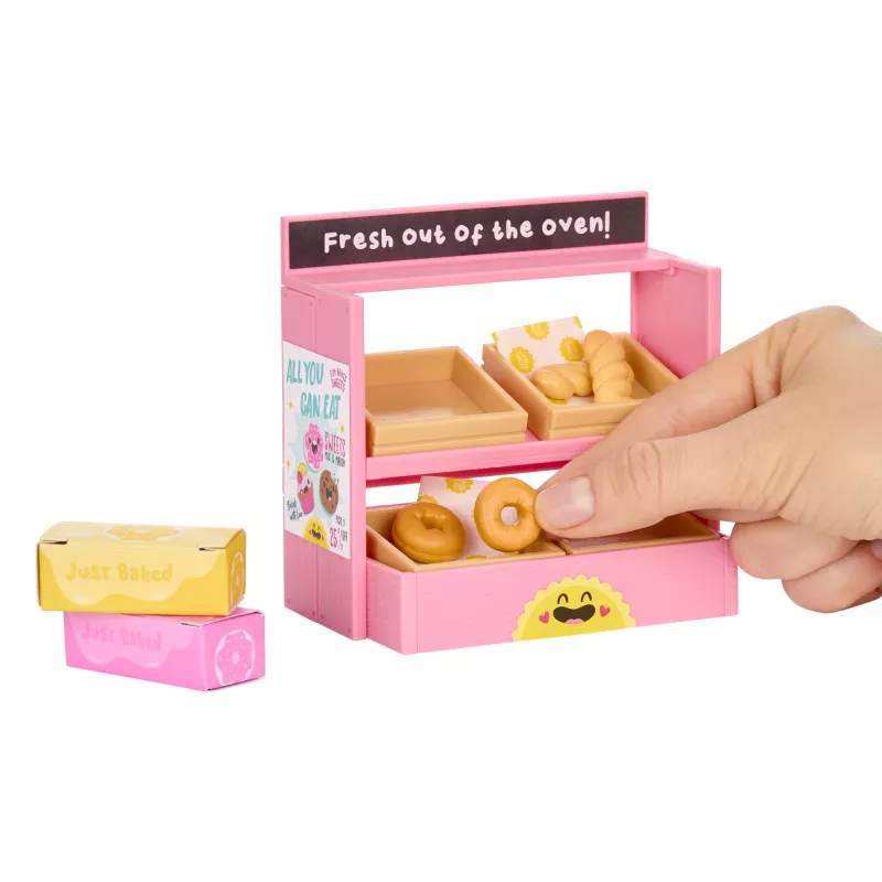 Miniverse Spaces Furniture Pack PDQ, kafejnīca, 8 gadi, daudzkrāsains, plastmasa