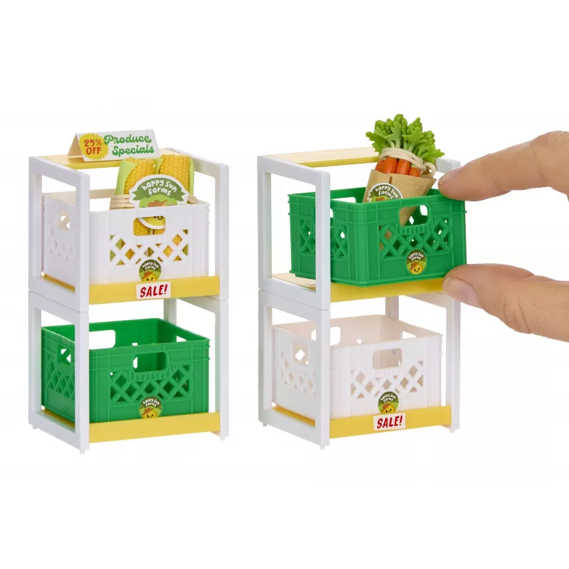 Miniverse Spaces Furniture Pack PDQ, kafejnīca, 8 gadi, daudzkrāsains, plastmasa