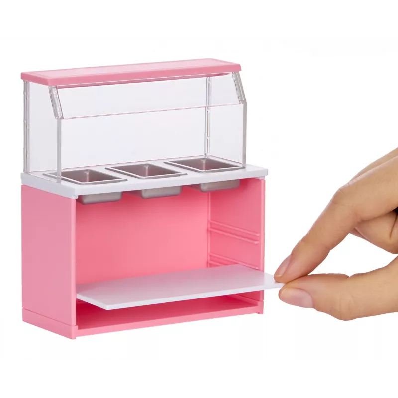 Miniverse Spaces Furniture Pack PDQ, kafejnīca, 8 gadi, daudzkrāsains, plastmasa