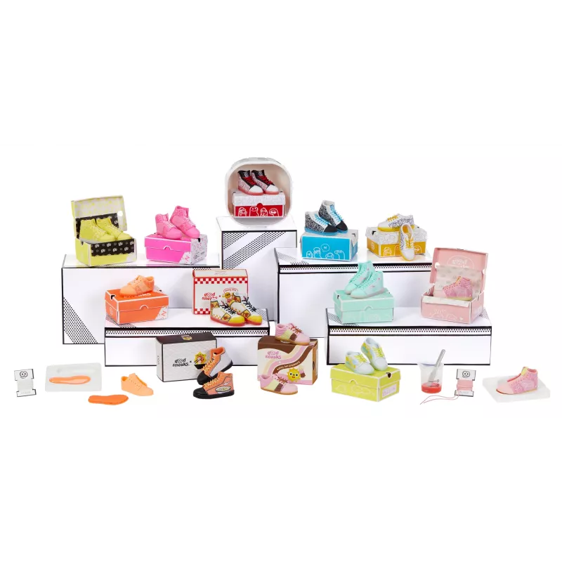 Miniverse Make It Mini Sneakers PDQ, 8 gadi, Daudzkrāsains, Plastmasa