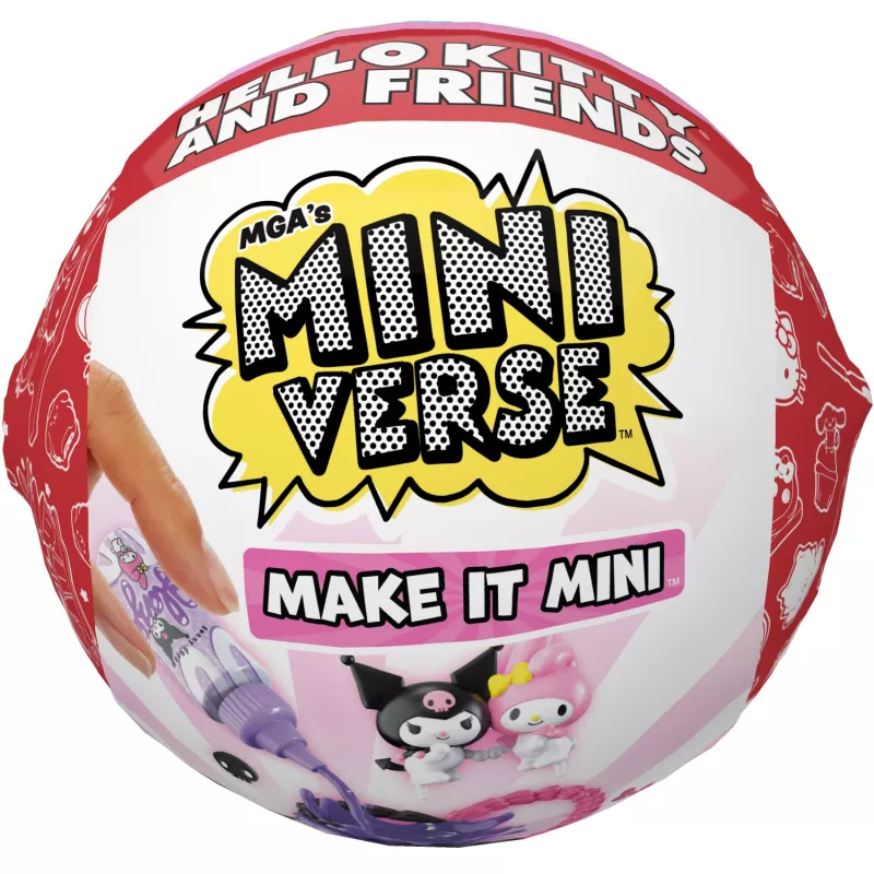 Miniverse Make It Mini SANRIO Series 2 Asst in PDQ, 8 gadu/ gadi, Daudzkrāsaina, Plastmasa