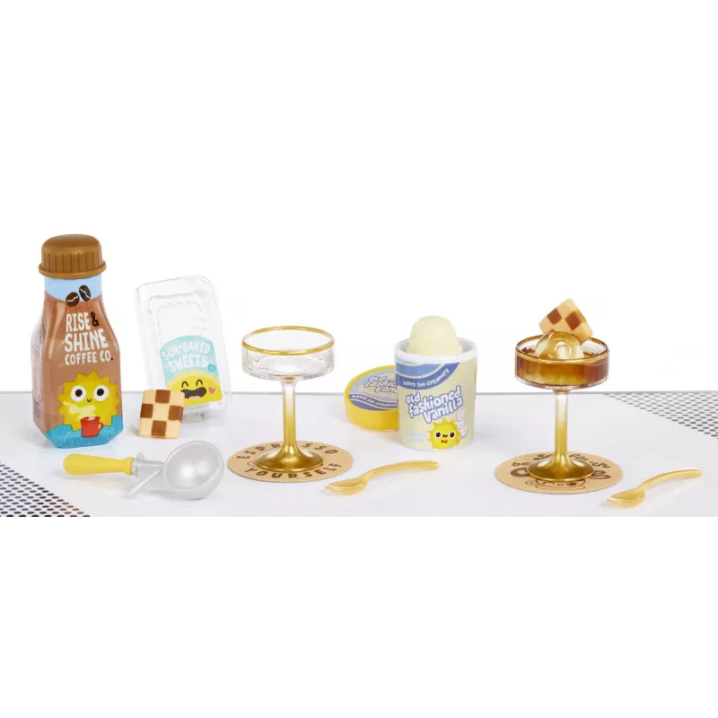 Miniverse Make It Mini Foods: Cafe in PDQ Series 5 (Wave A), 8 gadi, Daudzkrāsains, Plastmasa