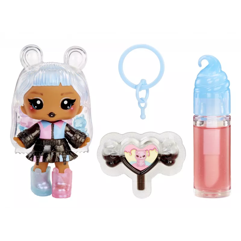MGA Entertainment Yummiland Lūpu Spīduma Lelle Skābie Saldumi - Gabi Gummybear