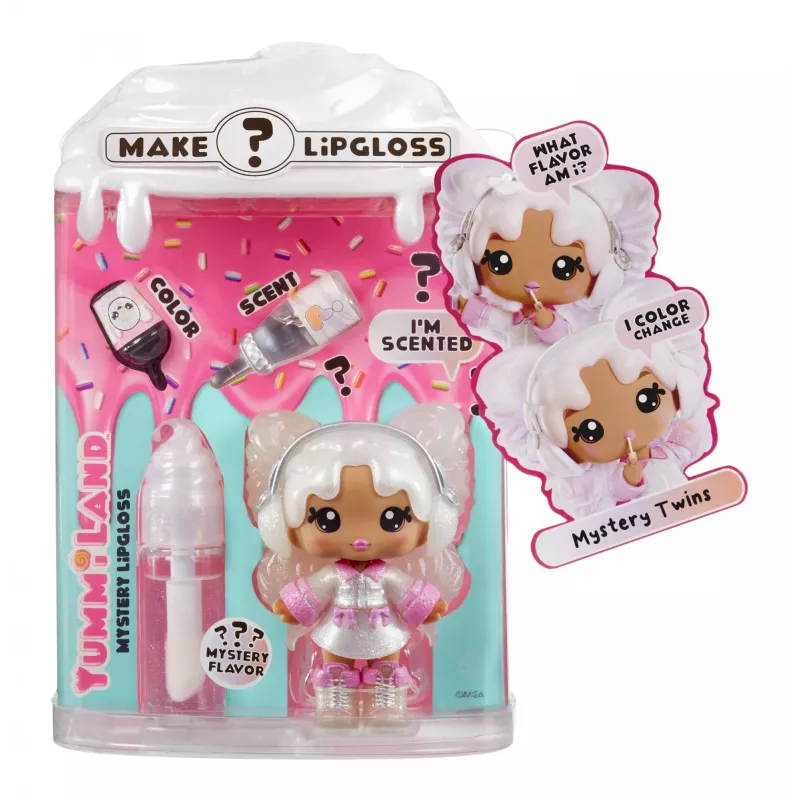MGA Entertainment Yummiland Lūpu spīdumu lelle 2. sērija – Mystery Chase 1 (Sprinkles/Ava Ice Cream)