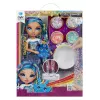 Rainbow High Rainbow Shimmers ar gļotu modes lelli - Skyler (zila)