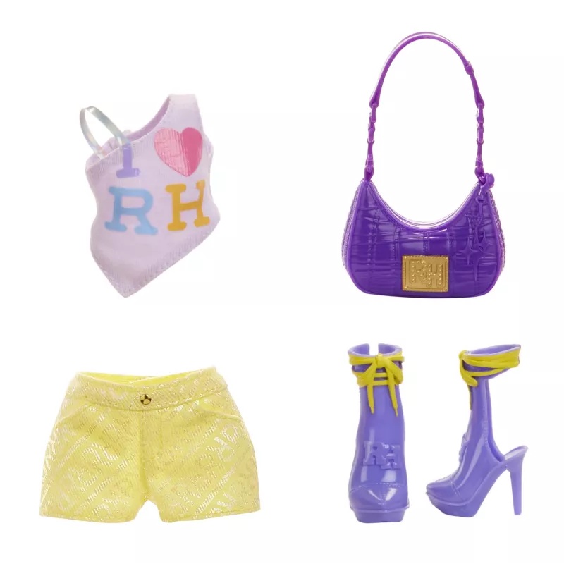 Rainbow High My Fashion Style modes lelles- Violet, Modes lelle, Sieviešu, 4 gadi, Zēns/Meitene, 280 mm, Daudzkrāsaina