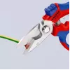 Knipex 95 05 20 SB knaibles Nerūsējošais tērauds Plastmasas rokturis Zils Sarkans