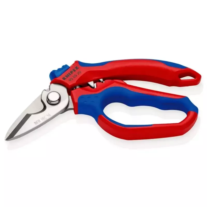 Knipex 95 05 20 SB knaibles Nerūsējošais tērauds Plastmasas rokturis Zils Sarkans