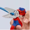 Knipex 95 05 20 SB knaibles Nerūsējošais tērauds Plastmasas rokturis Zils Sarkans