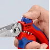Knipex 95 05 20 SB knaibles Nerūsējošais tērauds Plastmasas rokturis Zils Sarkans