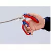 Knipex 95 05 20 SB knaibles Nerūsējošais tērauds Plastmasas rokturis Zils Sarkans