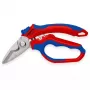 Knipex 95 05 20 SB knaibles Nerūsējošais tērauds Plastmasas rokturis Zils Sarkans