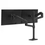 ERGOTRON LX Dual Stacking Arm, Tall Pole (Matte Melns)