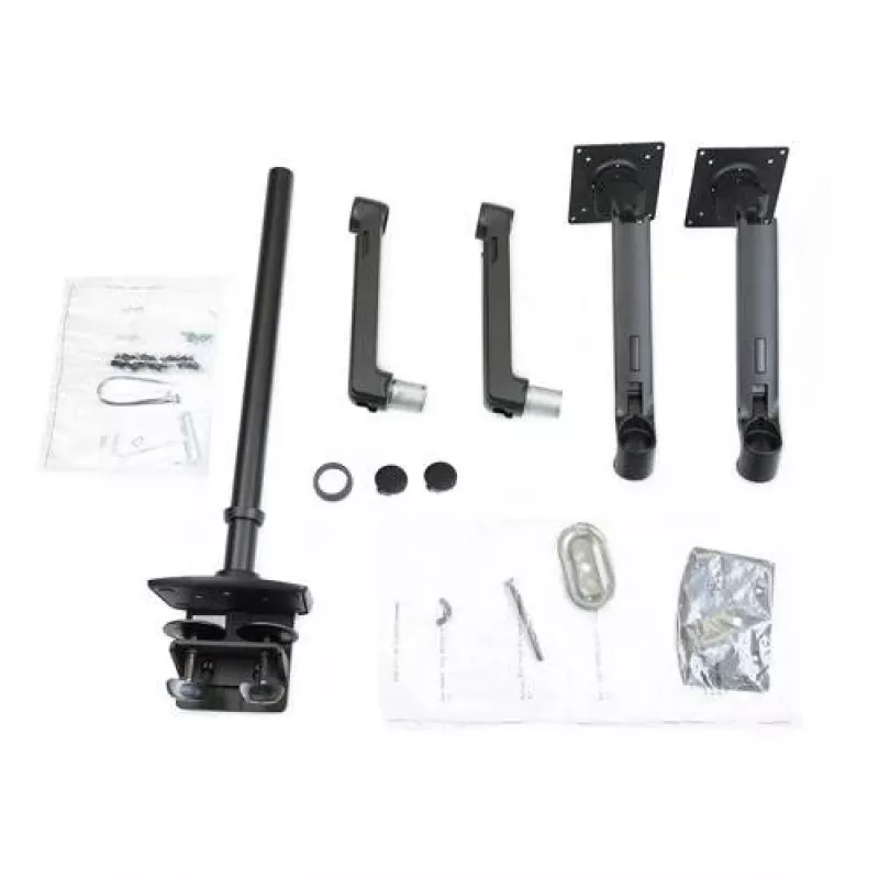 ERGOTRON LX Dual Stacking Arm, Tall Pole (Matte Melns)